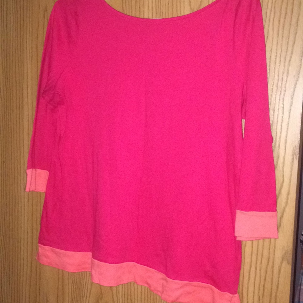 Talbots bi-color top